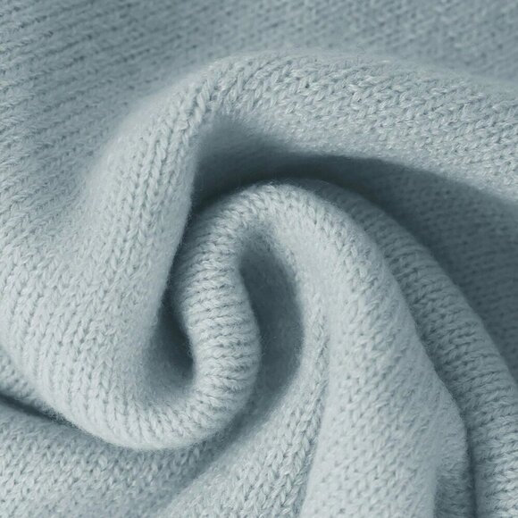 Blue Casual Women's button clousure knit Sweater - Picture 5 of 7